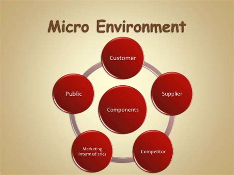 micro environment in marketing